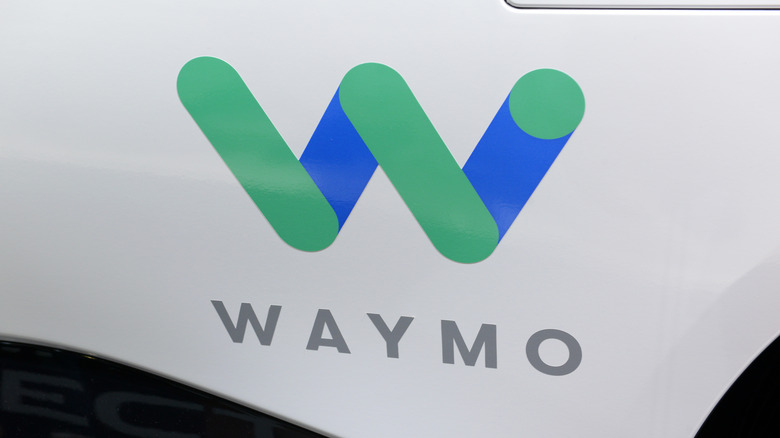 Waymo self driving car logo