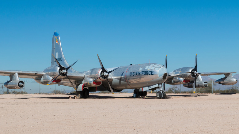 B-29 on the tarmac