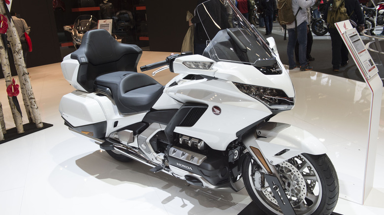 a Honda Gold Wing