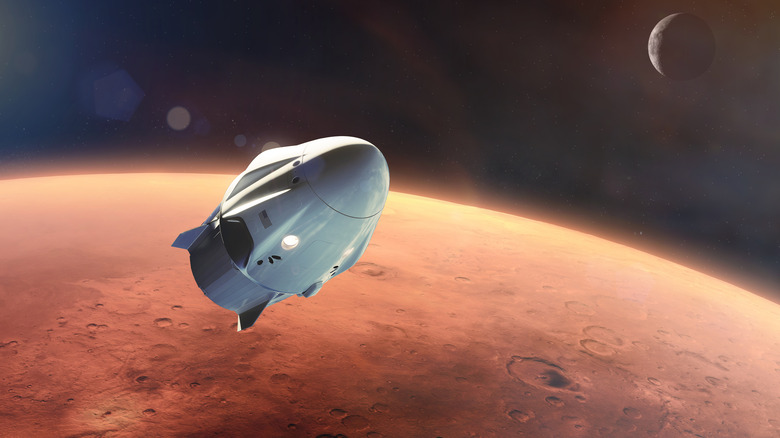 Mars exploration pictured