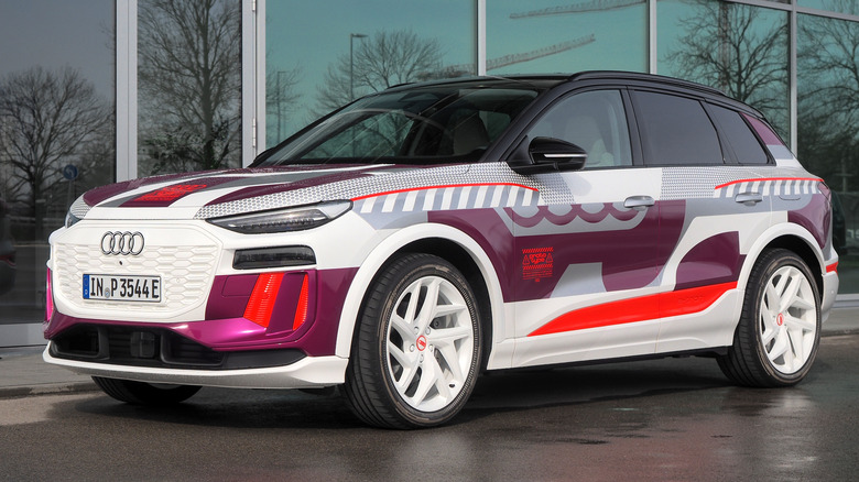 Audi Q6 e-tron prototype