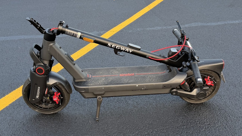 Segway Max G3 Plus folded