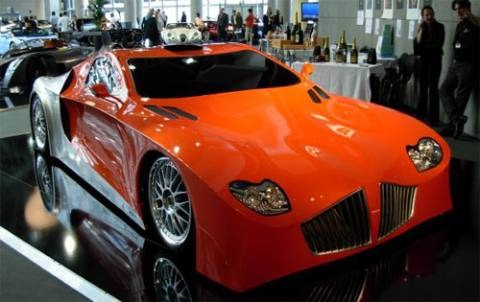 Weber Carbon-Fiber Concept car