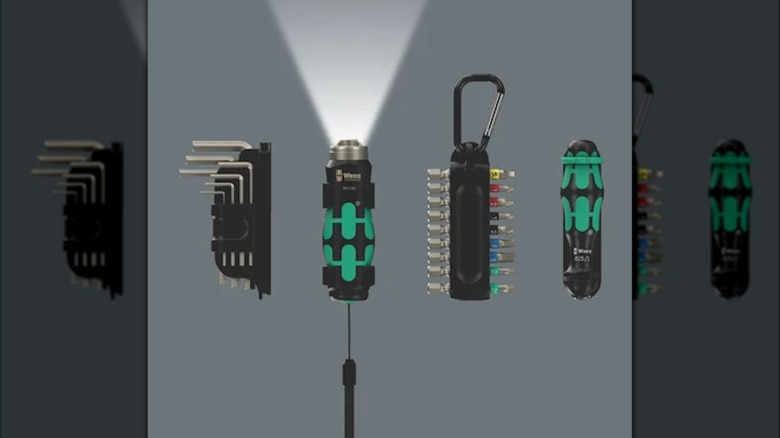 Tools and accessories included with Wera 2026 advent calendar