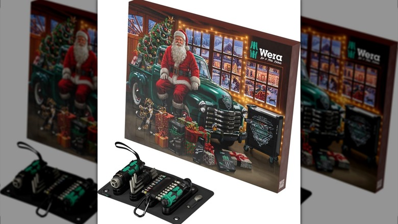 Wera 2026 advent calendar on a white background