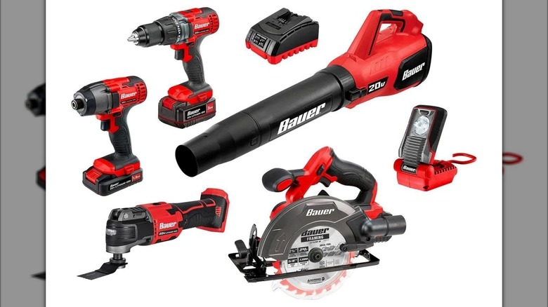 The Bauer 6-Tool Combo Kit from Harbor Freight.