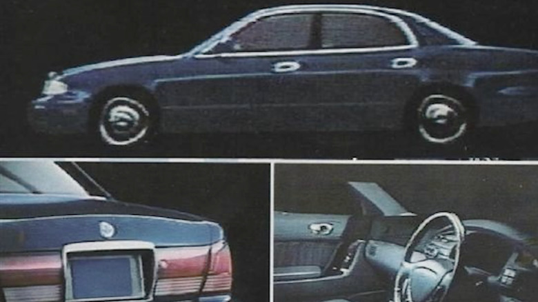 the amati 1000 is seen here in black, interiors too