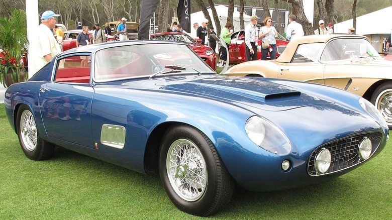 Scaglietti Corvette at car show