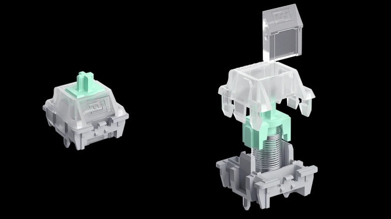 Diagram of Lekker Tikken Hall effect switch for Wooting keyboards