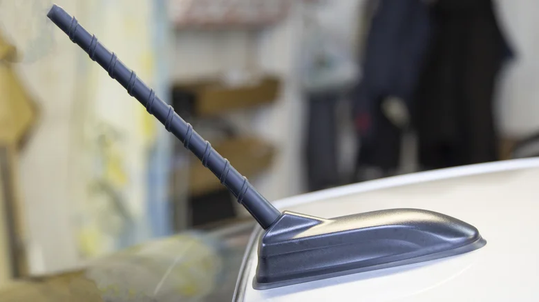 What Are The Fluted Spirals On Some Car Antennas For?