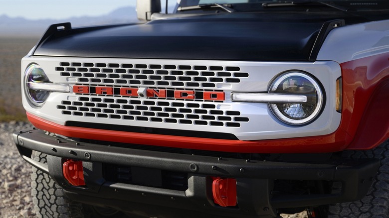 Close-up of a Ford Bronco