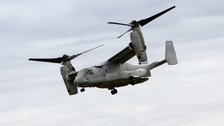 V22 Osprey in flight