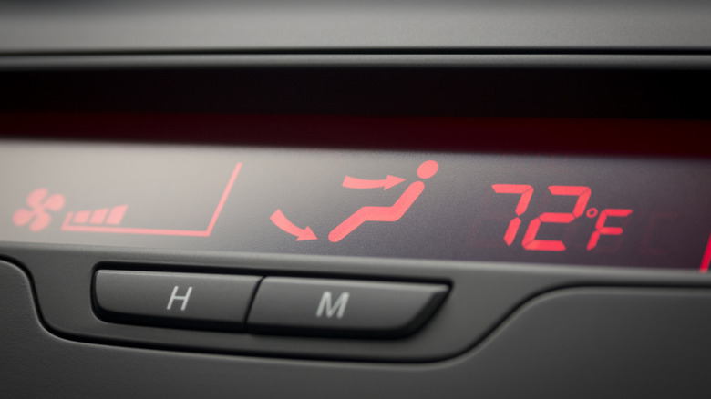 Digital HVAC display console
