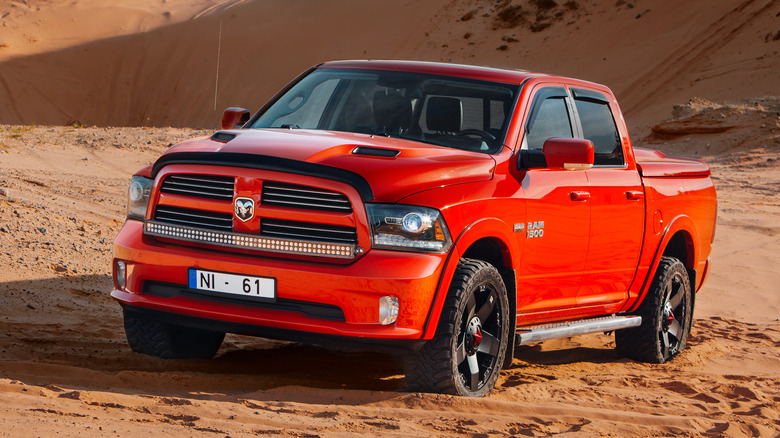 Ram 1500 with 5.7L Hemi V8 engine