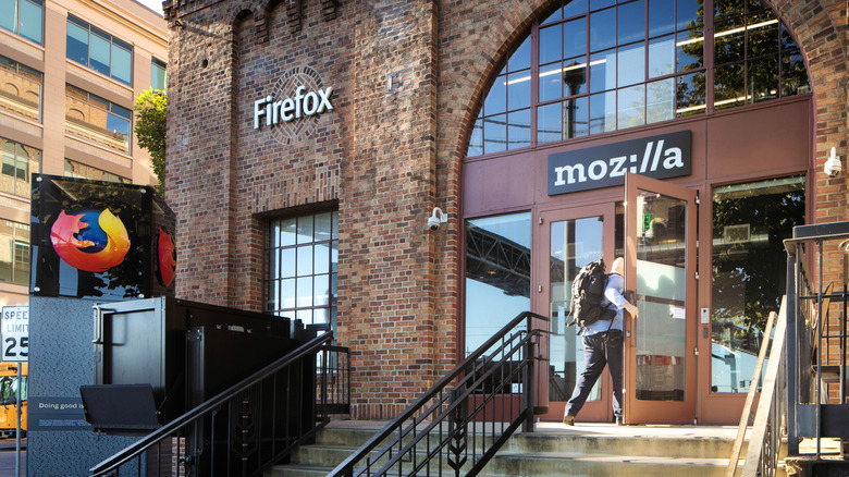 Exterior of Mozilla Firefox building