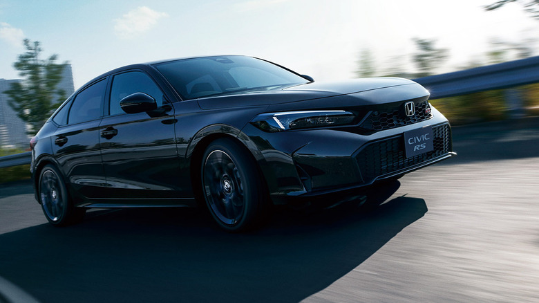 2024 Honda Civic RS on urban road
