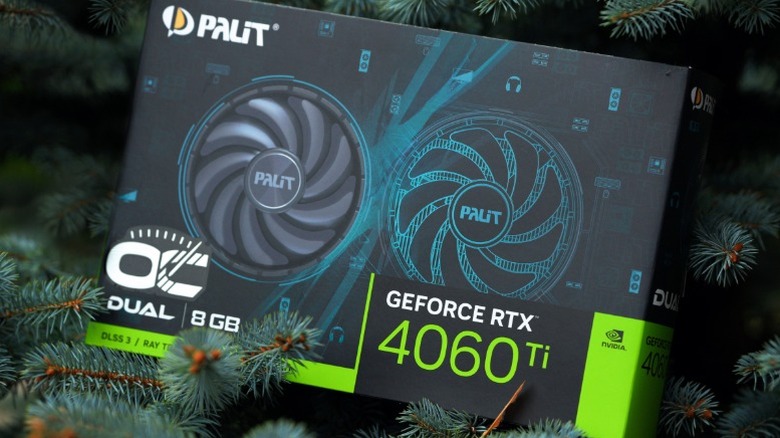 Product box of the RTX 4060 Ti