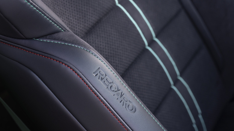 View of Ford Mustang Dark Horse SC interior