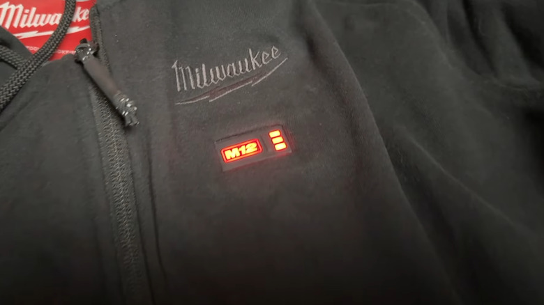 M12 heated jacket on high