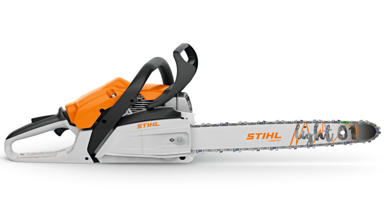Sideview of Stihl Chainsaw Model 172 C-E