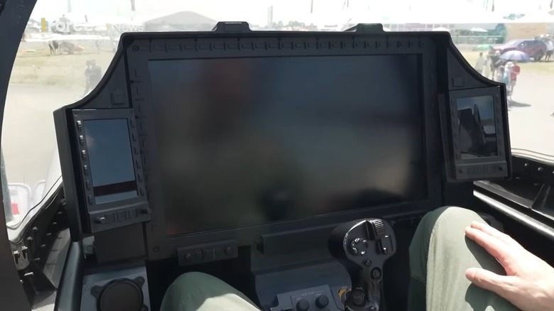 A potential upgrade to the Typhoon with a much larger center display