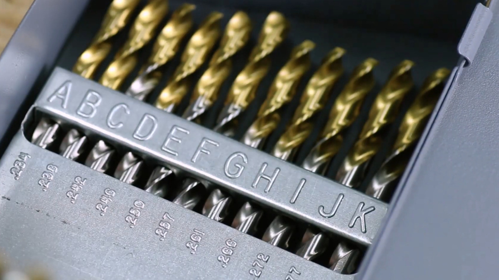 What Does The Letter 'A' Stand For On A Drill Bit?