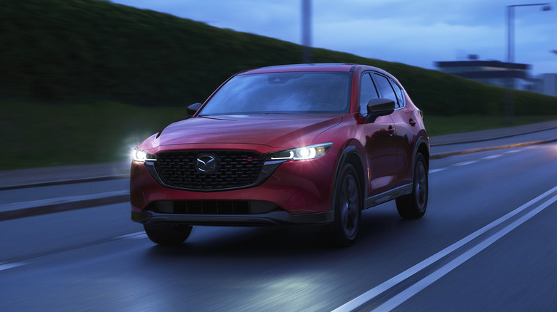 2025 Mazda CX-5 on the highway