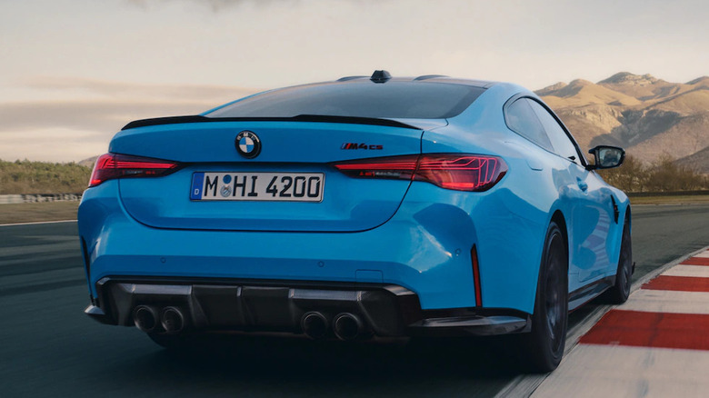 BMW M4 CS back