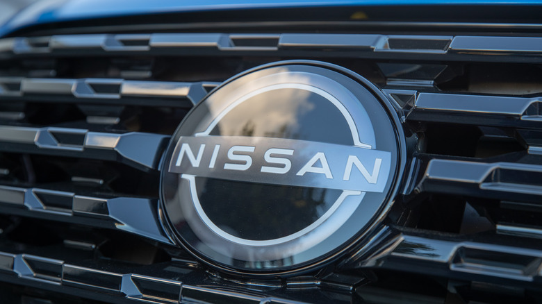 2024 Nissan Kicks front grille badge