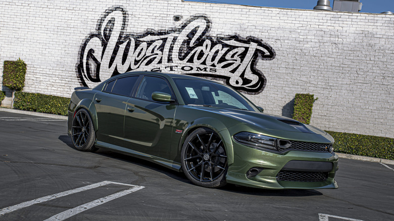 West Coast Customs Dodge Charger parking lot