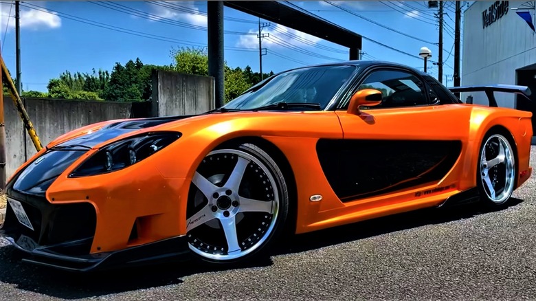 Han's RX-7 Fortune at VeilSide Japan lot