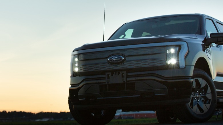 ford f-150 lightning sunset