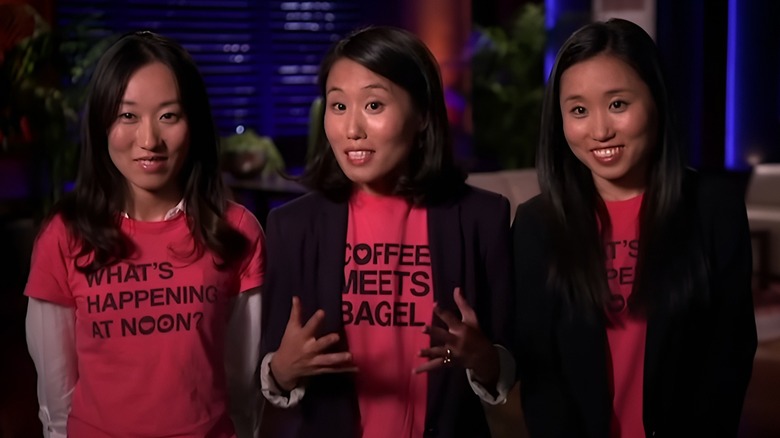 Kang sisters talking on Shark Tank