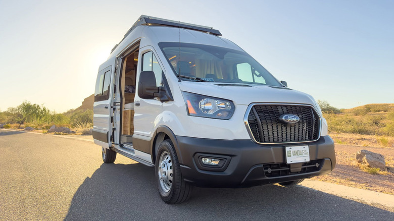 Boho Camper Vans vandalf the white model