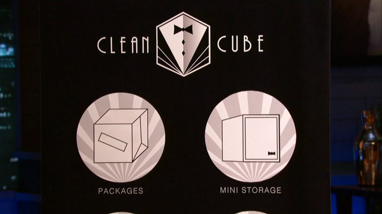 Clean Cube display on Shark Tank