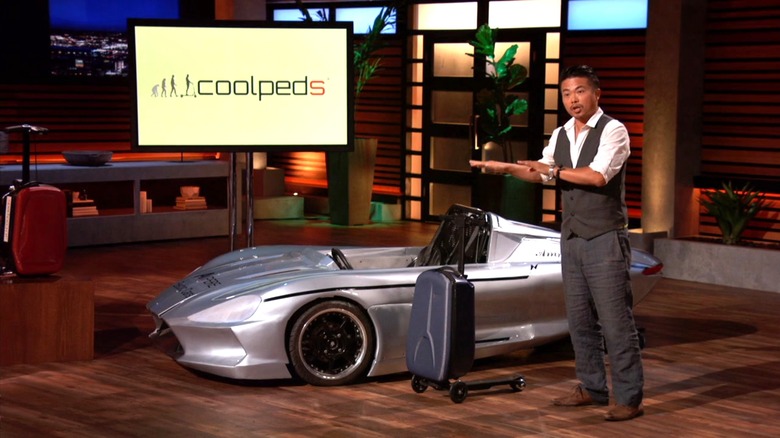 Tony Chan pitches on Coolpeds on Shark Tank Season 9