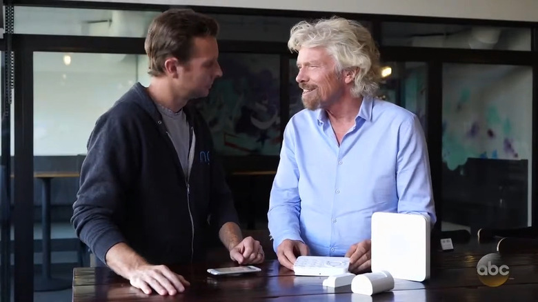 Jamie Siminoff and Richard Branson
