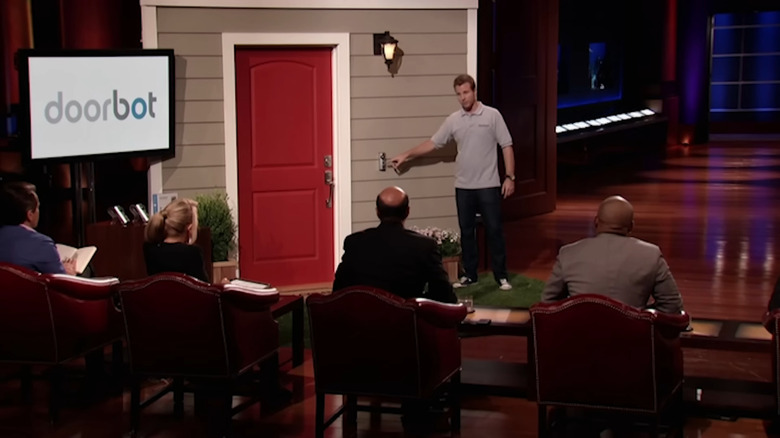 DoorBot pitch on "Shark Tank"