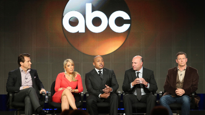 Shark Tank hosts at conference