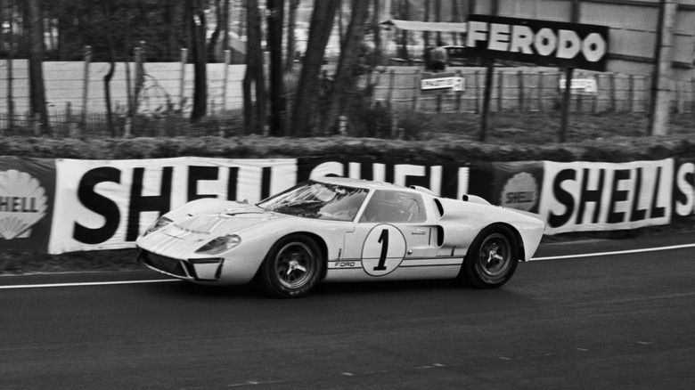 Ken Miles at 1966 Le Mans race