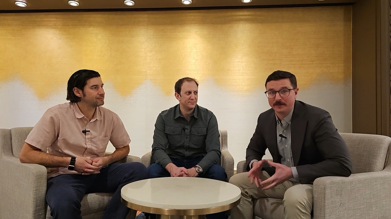 Michael Szymcak and Jason Lucash being interviewed by ASI Media