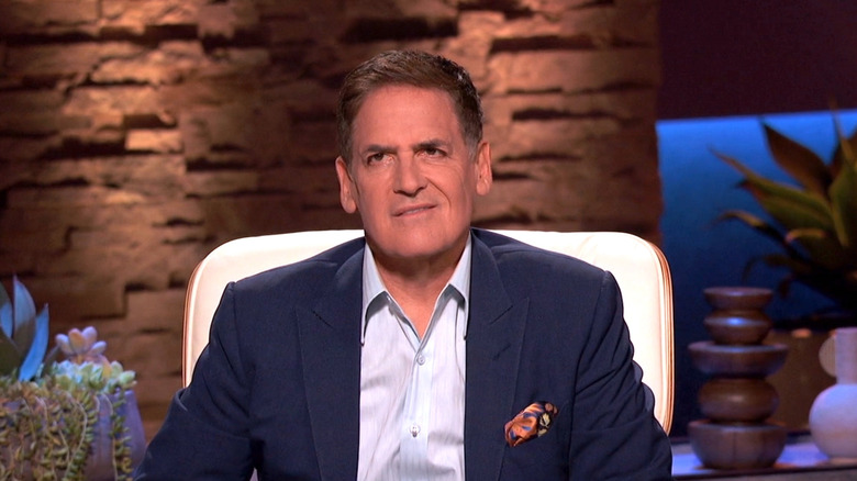 Mark Cuban looking insulted at Ride FRSH NBA jab