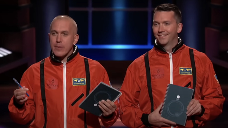 Jake Epstein and Joe LeMay pitching Rocketbook