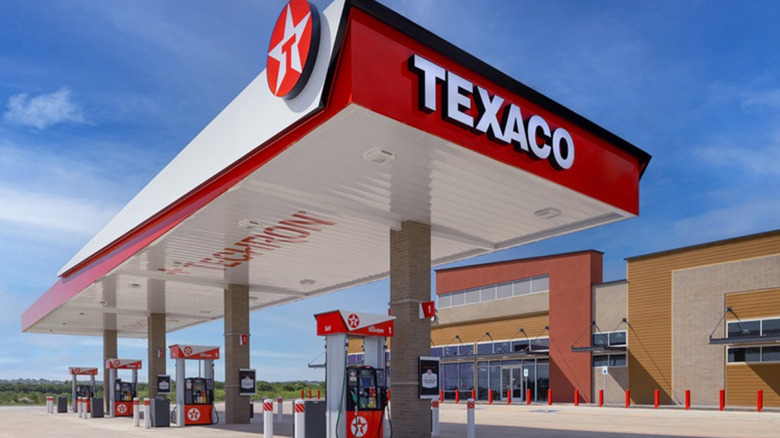 new Texaco gas station in Austin Texas
