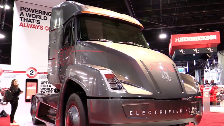 Cummins AEOS at trade show