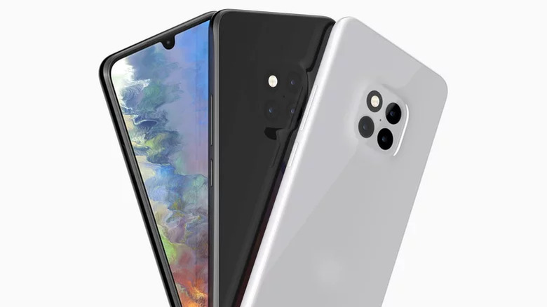 three Essential phones