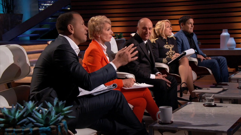The sharks listen to HoopMaps pitch in Shark Tank Season 9
