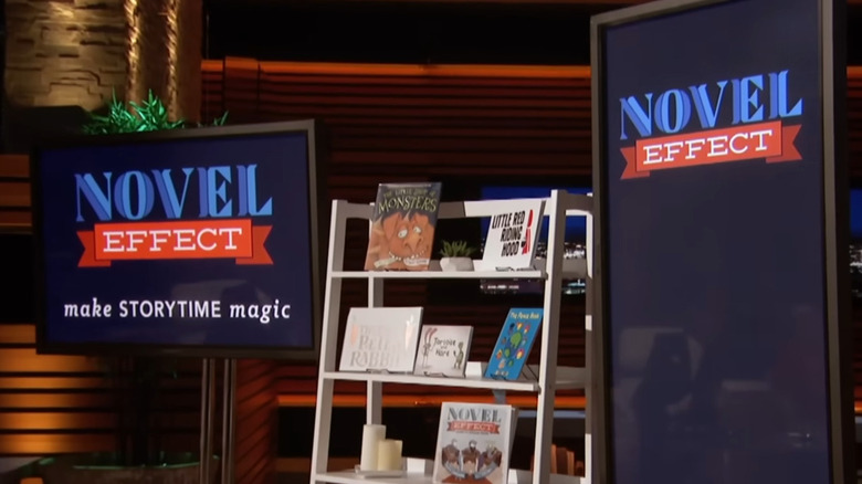 Novel Effect display on Shark Tank
