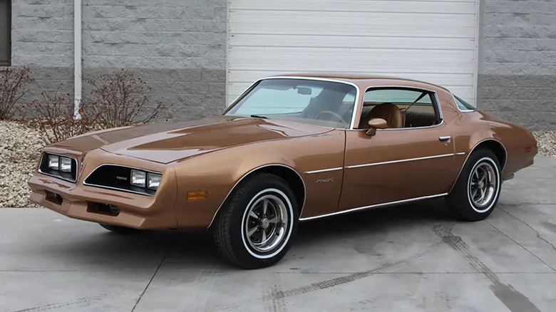 1978 Pontiac Firebird from The Rockford Files front view.