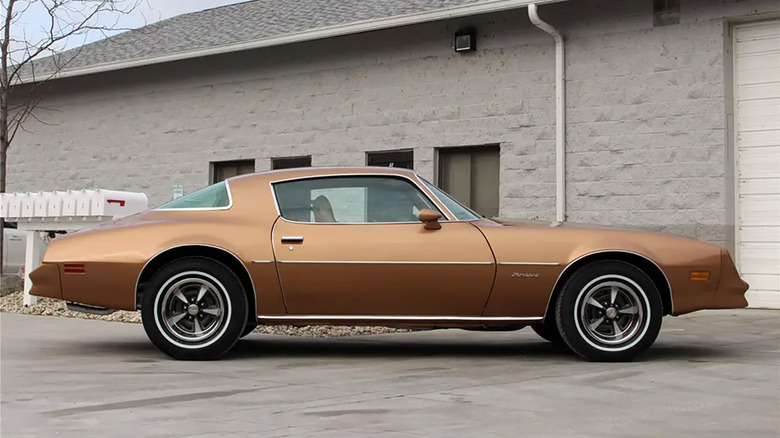 Side view of 1978 Rockford Files Pontiac Firebird